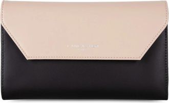 Lancaster Compagnon dos &agrave; dos A rabat avec pression Smooth 137-04 van Lancaster - Dames - Portefeuilles - Veelkleurig - ONE Size - Leer - Accessoires