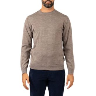 Daniele Fiesoli Jersey de cuello redondo - Knitwear - Hombre - Beige - 2XL