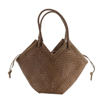 Ibeliv Tassen, Dames, Bruin, ONE Size, Leer, Trinity Medium Tote Bag
