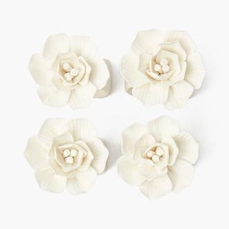 Mrs. Alice White Fiore Porcelain Napkin Rings at Nordstrom
