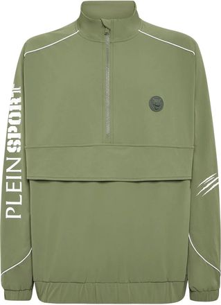 Plein Sport logo-print sweatshirt - Green