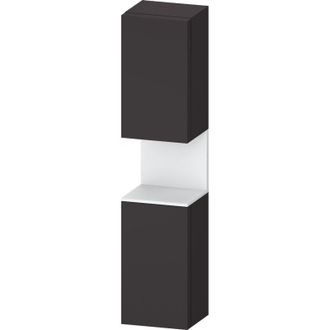 Duravit Qatego Armario Alto, Puerta Bisagra Izquierda, - Duravit