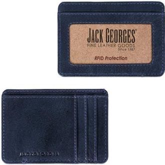 Jack Georges Voyager Slim Wallet The Mitchell in Navy at Nordstrom