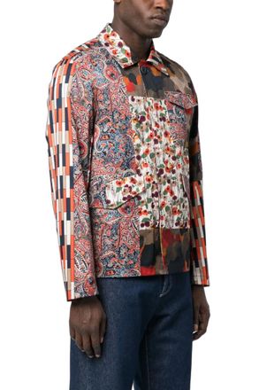 Herno Patchwork Cotton Jacket - Multicolor