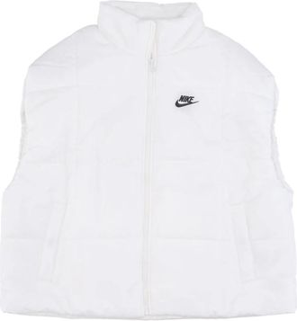 Nike Thermic Classic Vest - Dames - Bodywarmers - Wit - M - Polyester - Fitness
