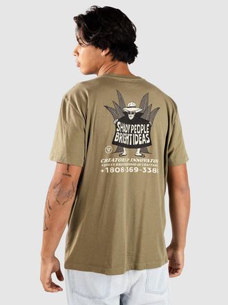 Vissla Shady Shapers Premium Organic T-Shirt gr&uuml;n
