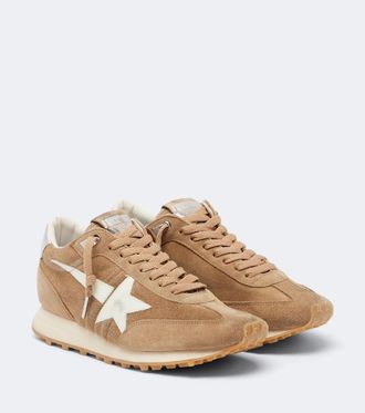 Golden Goose Running Marathon suede sneakers