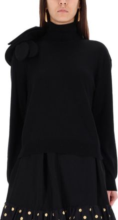 Moschino Mesh With Flower Detail