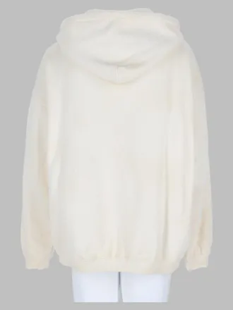 Golden Goose Logo-Embroidered Cotton Hoodie - Gray