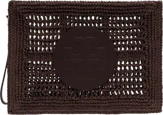 Tory Burch Tory Burch, Clutches, female, Brown, Size: ONE SIZE Ella Shopper Bag