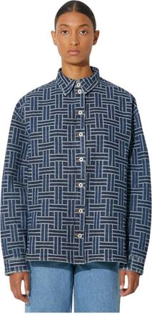 Kenzo Denim Shirts - Dames - Spijkeroverhemden - Blauw - S - Denim - Overhemden