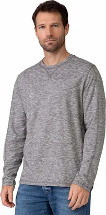 Free Country Mens FreeCycle Sueded Long Sleeve Crew Neck