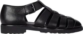 Polo Ralph Lauren Heren, Schoenen, Zwart, Maat: 45 EU Leer