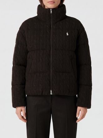 Polo Ralph Lauren Quilted Wool and Cashmere Short Jacket with Pony Logo