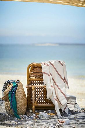 Terrain Raffia Traveler Bag