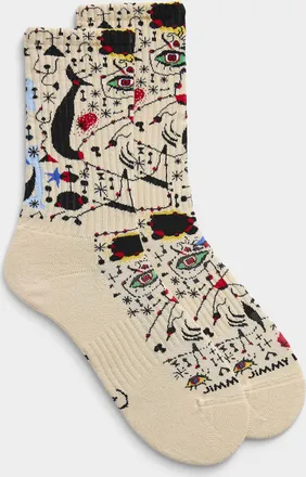 Jimmy Lion Mens Numbers and constellations socks