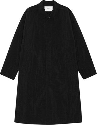 Les Deux Hombre, Abrigos, Negro, Talla: XL