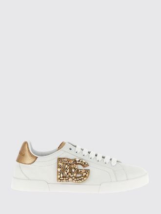 Dolce & Gabbana Sneakers Woman color Gold