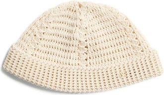 Valentino Garavani VLogo Signature gebreide muts - Beige