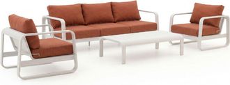 Forza Furniture Forza Liri stoel-bank loungeset 4-delig
