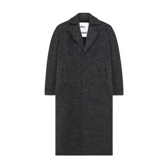Won Hundred Hombre, Abrigos, Gris, Talla: M