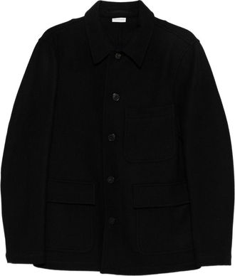 Dries Van Noten Structured Black Jacket