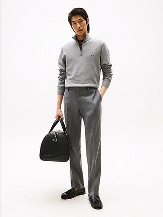 Tommy Hilfiger Pure Wool Twill Pressed Crease Trousers