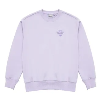 New Balance Logo Print Pullover Asia Sizing Purple 5CD12152-DV