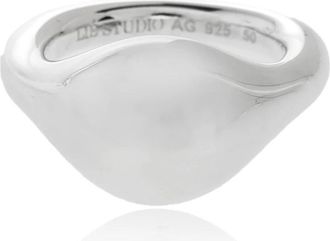 LI&Eacute; STUDIO Hazel Ring - Dames - Ringen - Grijs - 54 MM - Accessoires