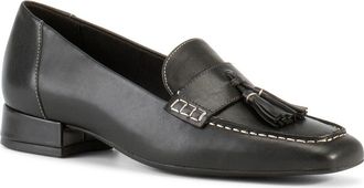 Vagabond Debbi Tassel Loafer in Black/White at Nordstrom, Size 10Us