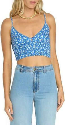 Billabong May Knit Crop Tank in True Blue at Nordstrom Rack, Size X-Small
