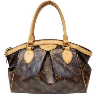 Louis Vuitton Brown Monogram Handbag Tote Bag (Pre-Owned)