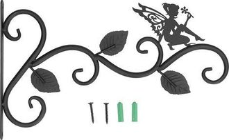 OEM Ganchos Met&aacute;licos Para Colgar Plantas, Soporte Para Plantas Colgantes, Gancho De Hierro Forjado Para Macetas De Pared, Colgador De Macetas Para Sala D
