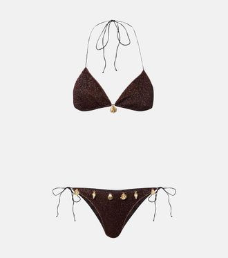 Os&eacute;ree Os&eacute;ree Lumi&egrave;re embellished bikini