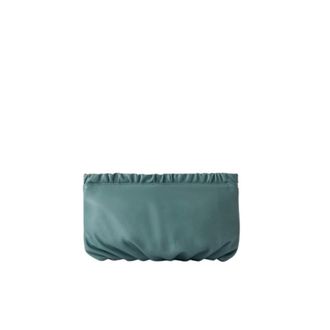 Malababa Tassen, Dames, Groen, ONE Size, Leer, Zoe Medium Clutch