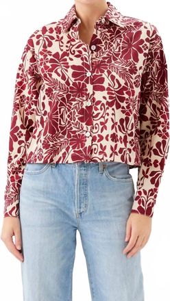 Fifteen Twenty Womens Lena Shirt In Print 2F57402