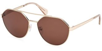 Max & Co. MO0119 32E Womens Sunglasses Gold Size 58