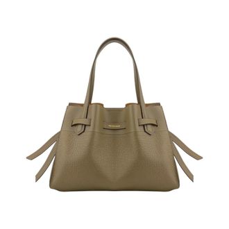 Pourchet Dames, Tassen, Groen, Maat: ONE Size Leer