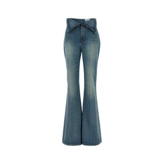 Alexander McQueen Dames, Jeans, Blauw, Maat: W28 Denim