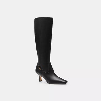 Coach Kitten Heel Tall Boot