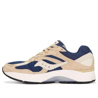 Saucony ProGrid Omni 9 Premium Beige Navy Blue S70740-4