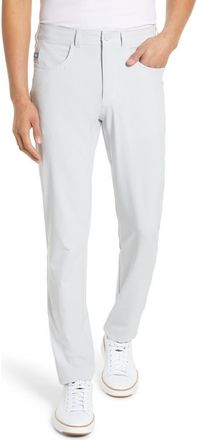Mizzen+Main Traverse Five-Pocket Performance Pants in Gray at Nordstrom, Size 32 X 32
