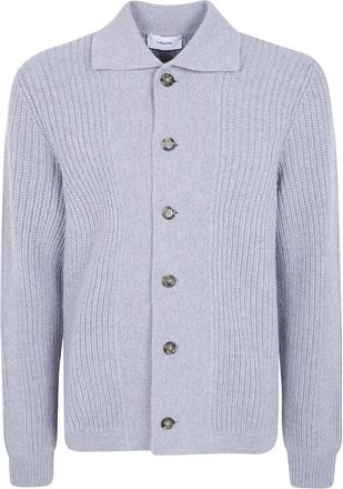 Lardini Cardigans - Heren - Vesten - Grijs - M - Truien & Vesten