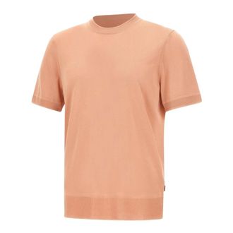 HUGO BOSS Heren, Tops, Roze, Maat: S Zijde
