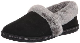 Skechers Cozy Campfire Team Toasty Full Fit Slippers Girls Black 5 UK Child