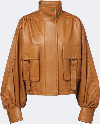 Zimmermann Valiant leather jacket