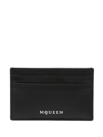 Alexander McQueen skull-embellished wallet - Black