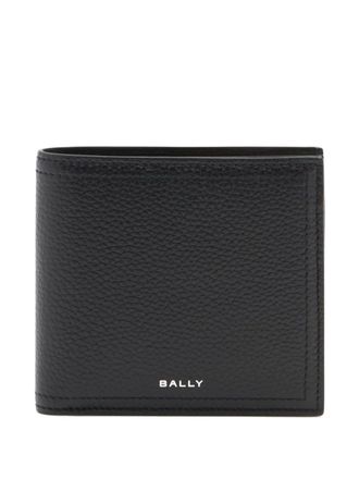 Bally Portafoglio Capitol in pelle zigrinata - Nero