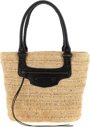 Balenciaga Natural Le City Small Tote