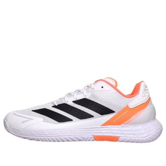 adidas Defiant Speed 2 White Black Lucid Orange JR1745